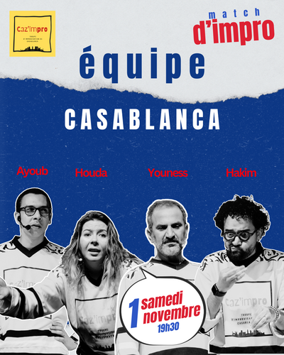 Match d'impro Casablanca-BCN