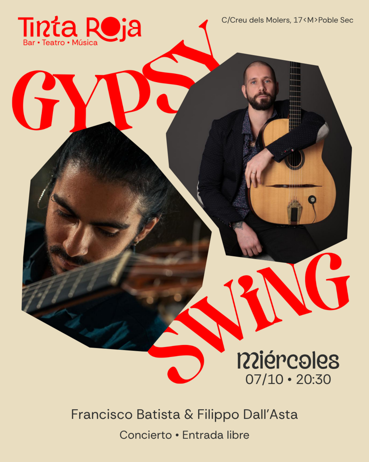 Concierto Gypsy Swing Manouche