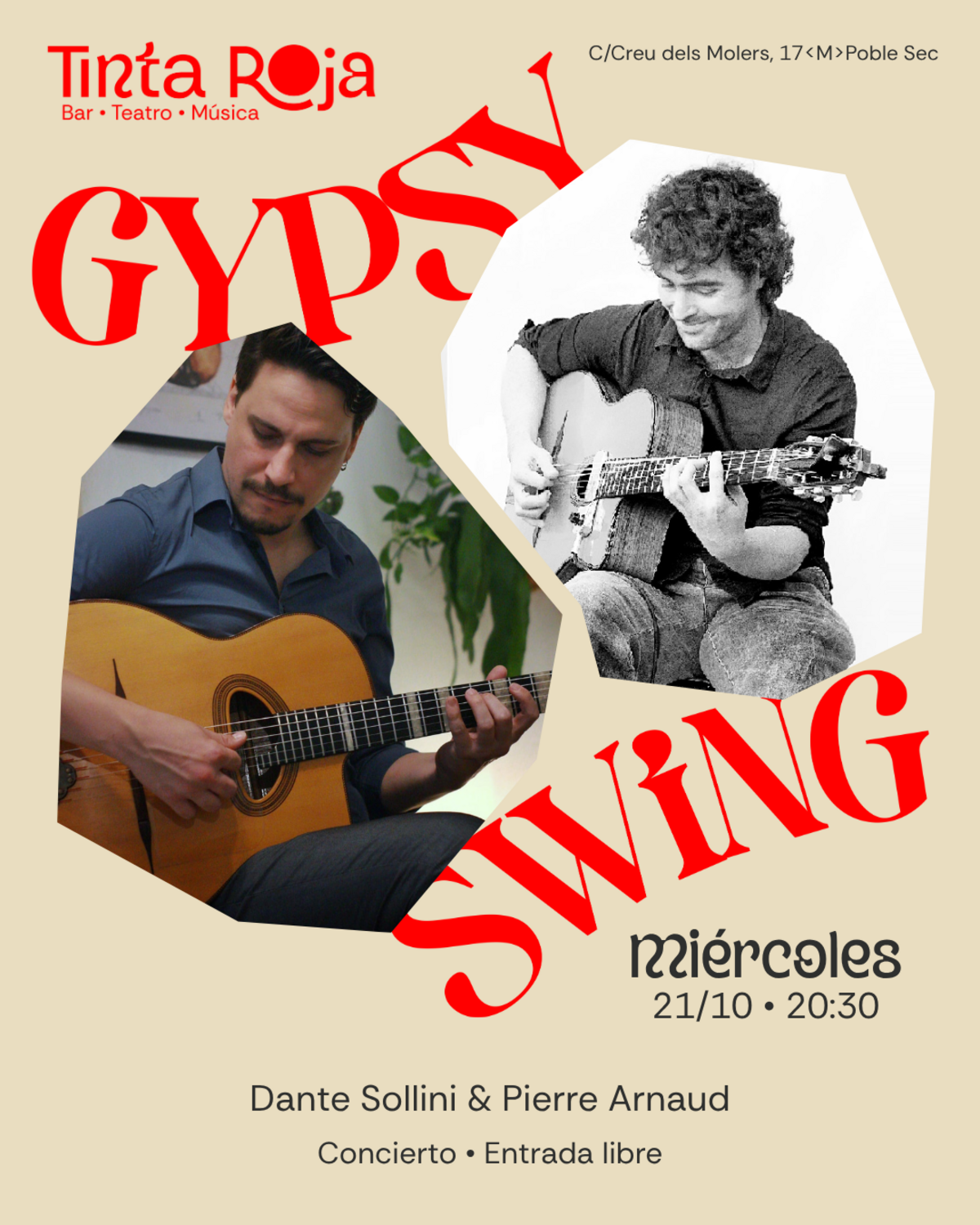 Concierto Gypsy Swing Manouche
