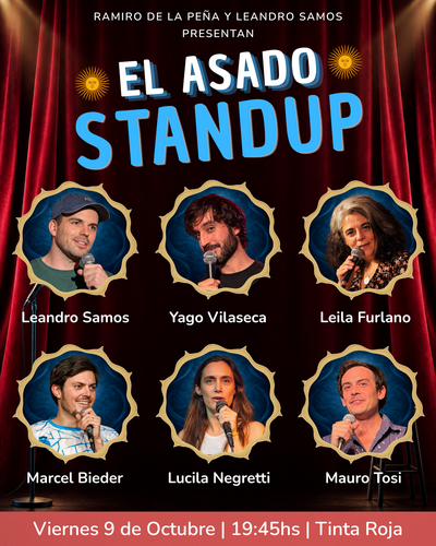El asado: stand up